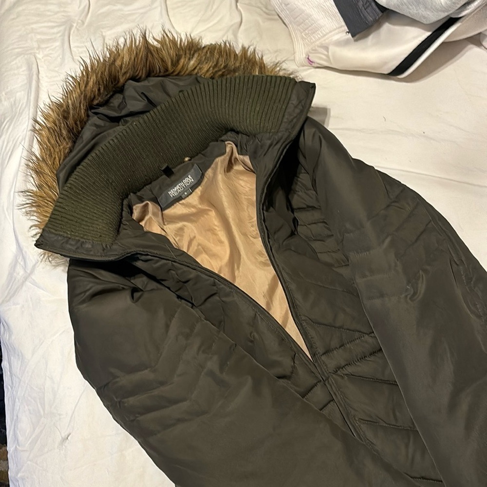 Kenneth Cole dark green jacket